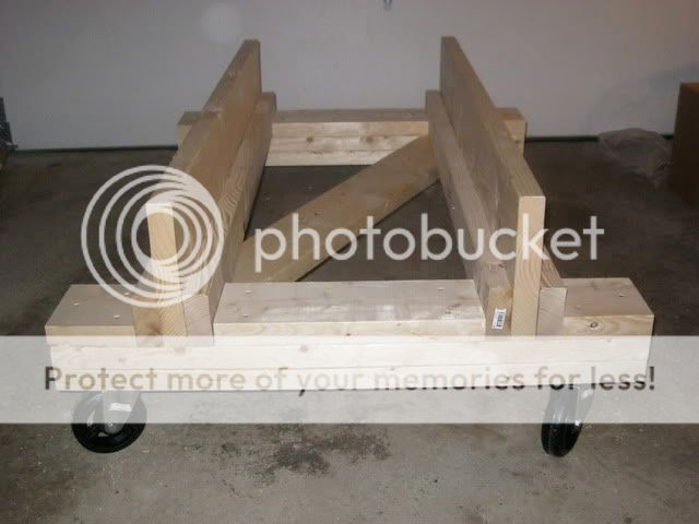 how to build a wood jet ski stand